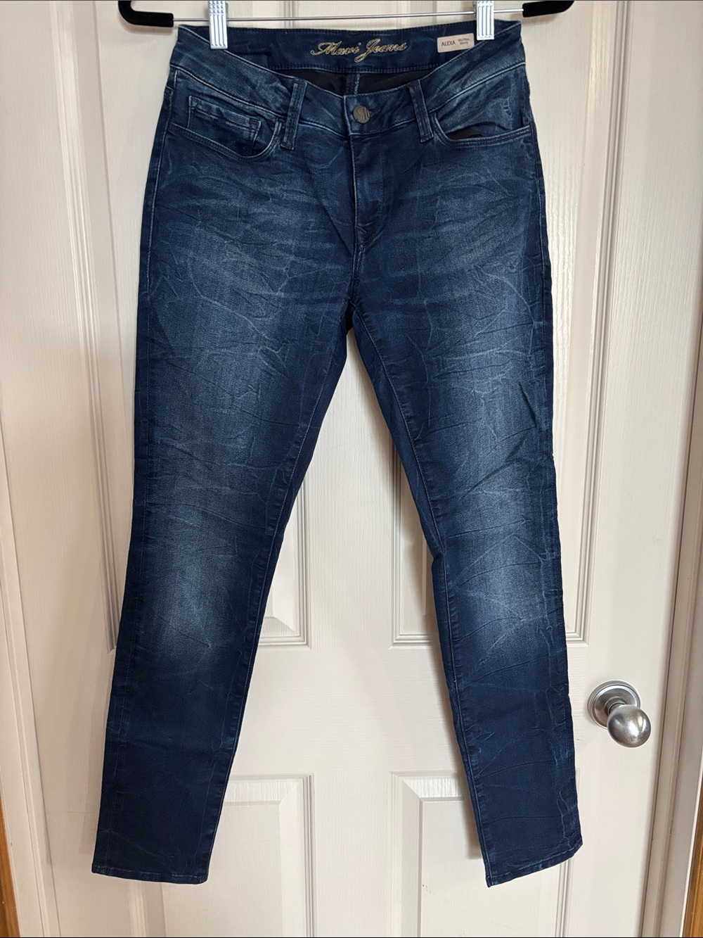 Mavi Women's Dark Indigo Skinny Jeans